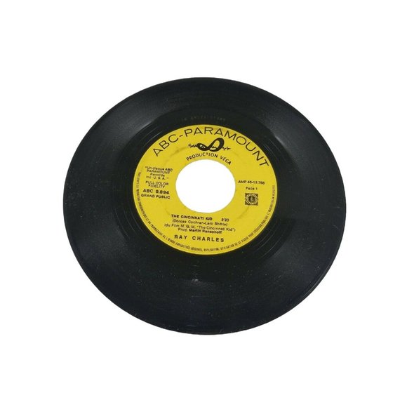 45 RPM Record 1965 RAY CHARLES Cincinnati Kid That's All I Am To You Vintage - Picture 1 of 6